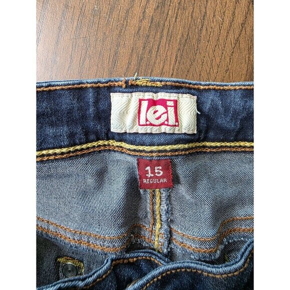 Juniors Regular Fit Denim Jeans Size 15 - Picture 4 of 11